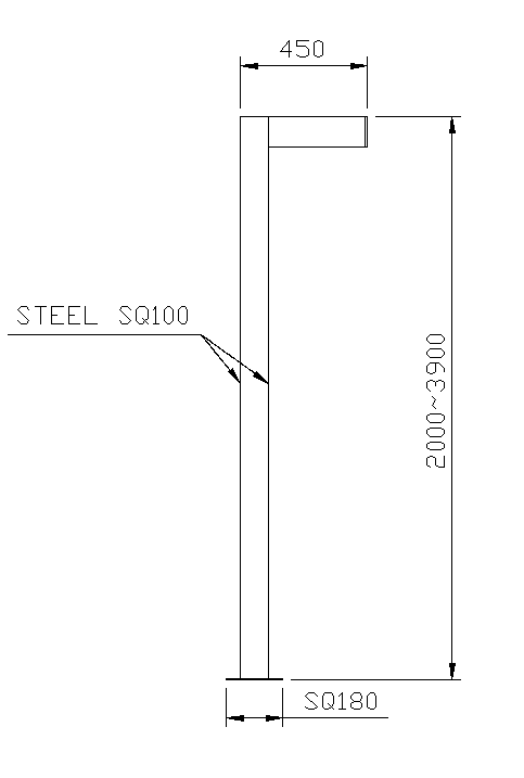 RTSK-50W450 drawing