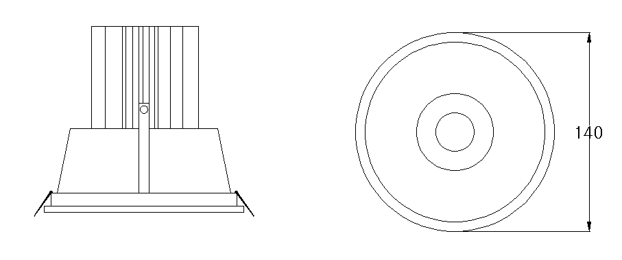 RTSK-R140W15-D120 drawing
